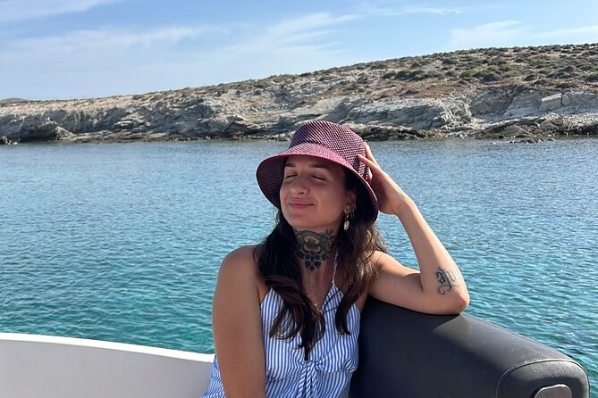 Mykonos Shared Catamaran Tour Experience - Cruising Mykonos’ famous south coast