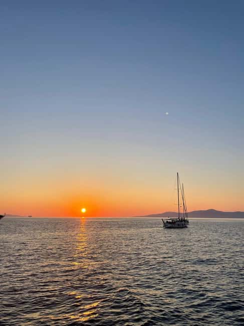 Mykonos: Sunset Sail Cruise to Rhenia, Beach Hopping, Dinner - Who should book this Mykonos sunset cruise?