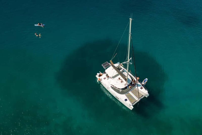 Nafplio: Catamaran Cruise with Meal and Drinks - Setting out from Nafplio opposite Bourtzi Island