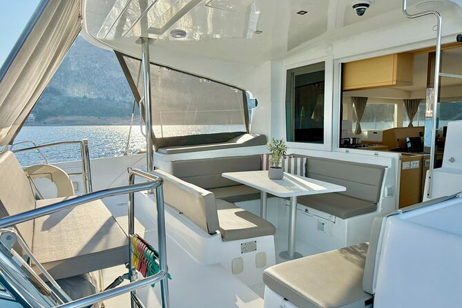 Nafplio Catamaran Full Day Sailing Private Cruise - Romvi Island and its old remains