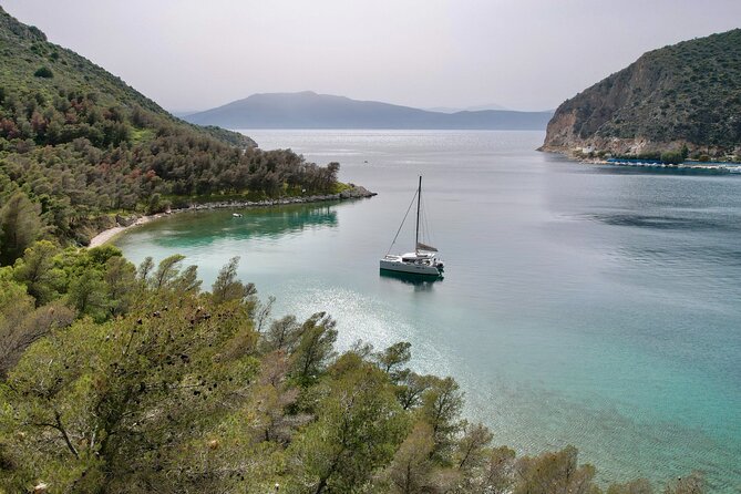 Nafplio Catamaran Full Day Sailing Private Cruise - What is served on the catamaran