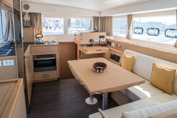 Nafplio Catamaran Full Day Sailing Private Cruise - Space, comfort, and the private setup