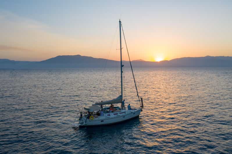 Nafplio Sun Sail Cruises | Semi-Private Half Day | Full Meal - Sailing toward Xiropigado and the Argolic Gulf