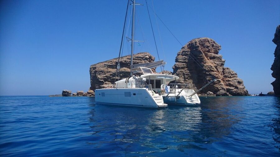Naxos: Catamaran Cruise with Swim Stops, Food, and Drinks - Key points to know before you sail