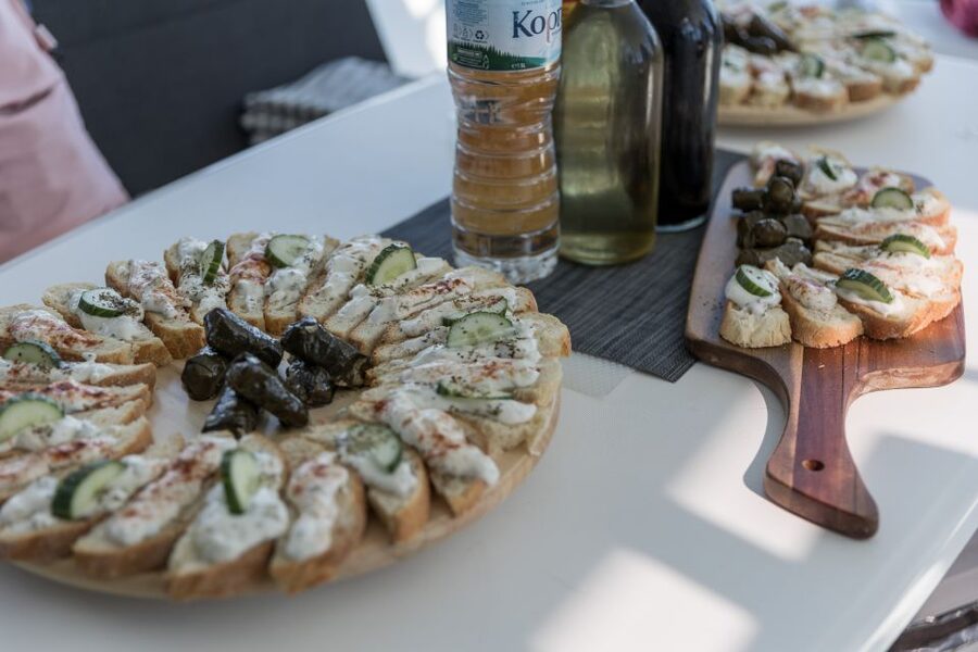 Naxos: Catamaran Cruise with Swim Stops, Food, and Drinks - What the swimming stops are really like