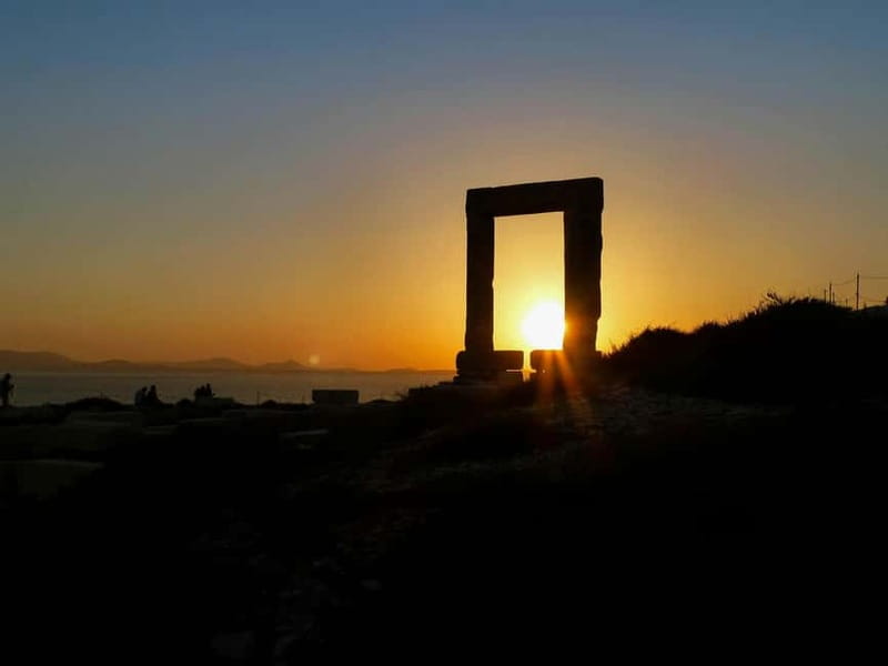 Naxos: Private Sunset Sailing Cruise on a 51-Foot Monohull - The 45-minute cruise toward the Portara