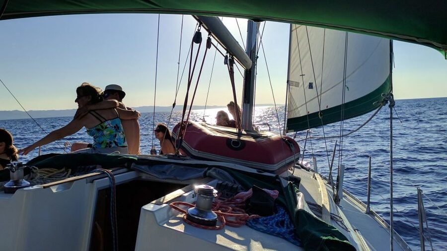 Neos Marmaras: Sunset West Sithonia Islets Sailboat Tour - Booking flexibility and timing