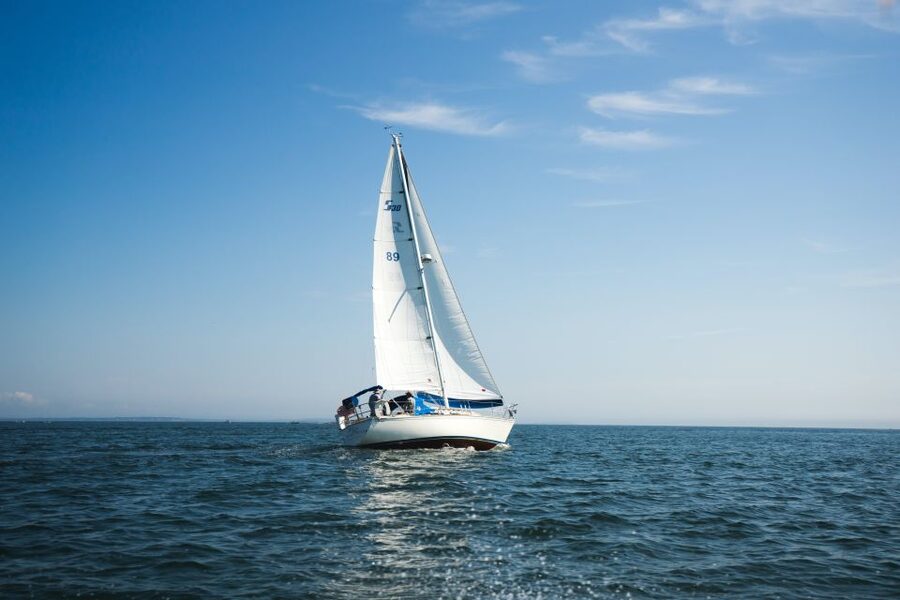 Nydri: Full-Day Sailing Cruise with Swim Stops & Meal - Skorpios brings the first real swim