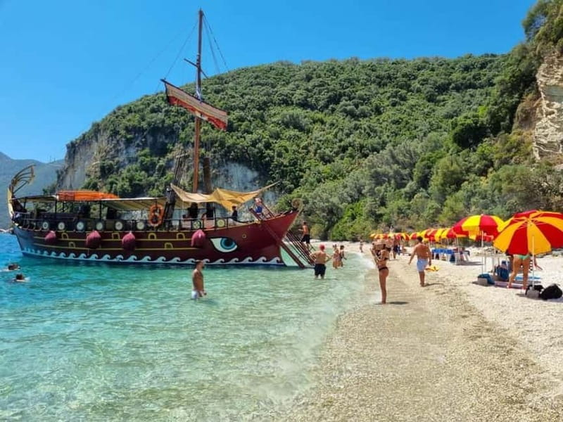Nydri: Sailing Through History. Daily Cruise with Beach BBQ - A guided walk through Spartochori