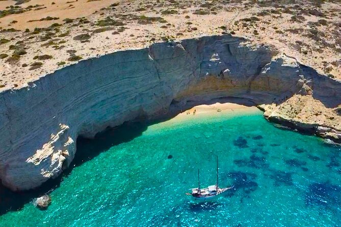 One Full Day of True Sailing to South Naxos & Koufonisi SY AGERAS - Setting sail from Piso Livadi at 9:00 a.m.
