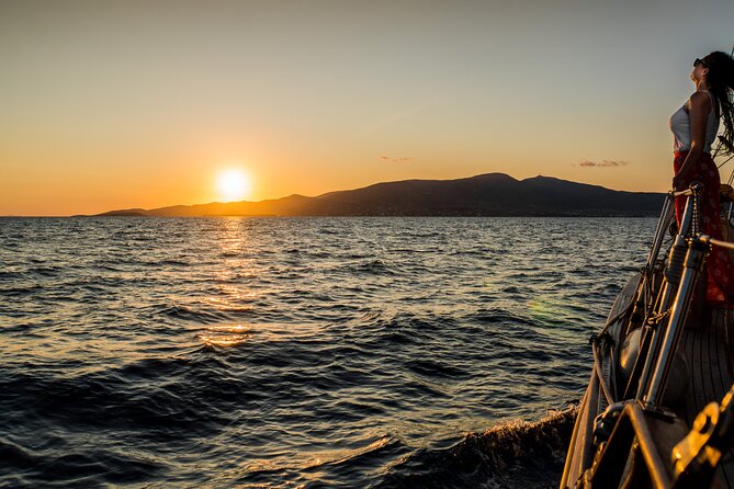 One Full Day of True Sailing to South Naxos & Koufonisi SY AGERAS - Circling Kato Koufonisi and finding quiet beaches