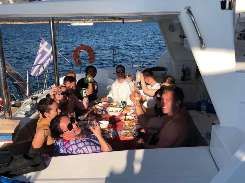 Paros: Catamaran Cruise with Swimming, Meal and Drinks - Who should book this Paros sailing day?