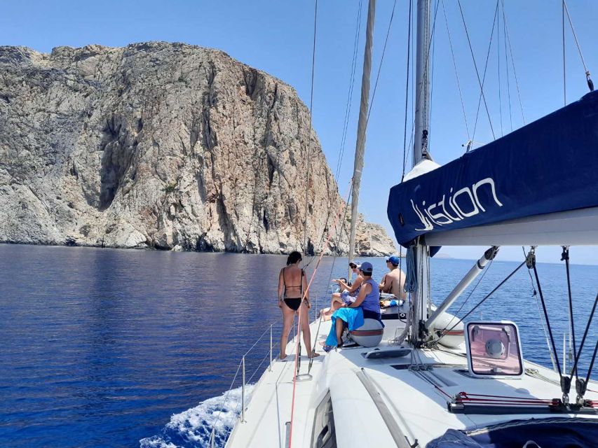 Paros: Full-Day Sailing Yacht Cruise - Setting Out From Piso Livadi
