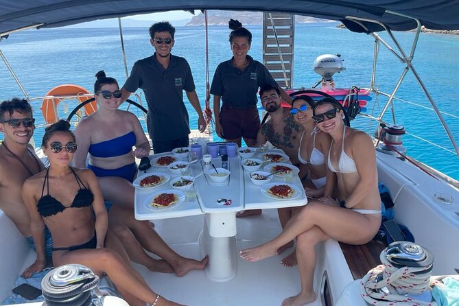 Paros Semi private Full day Sailing cruise - The wreck site and southern Naxos