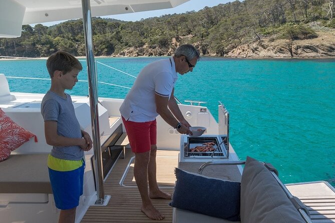 Private 5-Hour Cruise on Brand-New Luxury Catamaran in Mykonos - Pickup, tender transfer, and weather planning