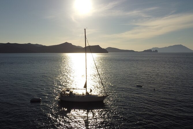 Private Daily Sailing Cruise to Discover the Highlights of Milos - Sikia Beach begins the day with volcanic drama
