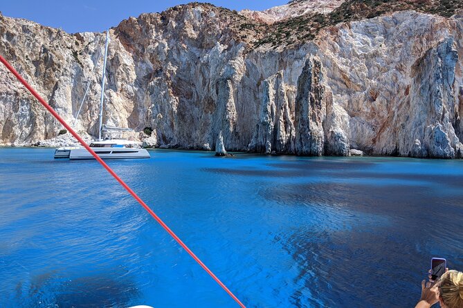 Private Full Day Catamaran Cruise from Paros with Lunch - A full day between Paros and Antiparos