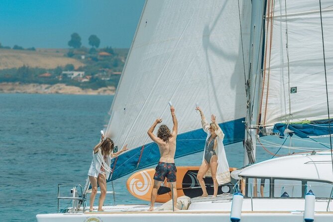 Private Full Day Cruise in Corfu on Lagoon Catamaran - Kerasia Beach and its quiet pebble shore