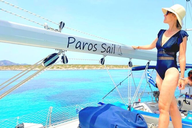 Private full day cruise to Antiparos with Paros Sail - Faneromeni Beach and the first swim