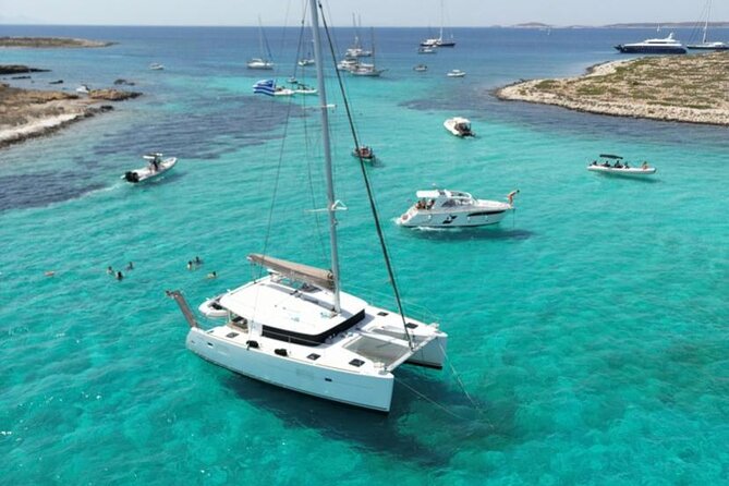 Private Half Day Catamaran Cruise - Fresh Greek food, snacks, and drinks served onboard