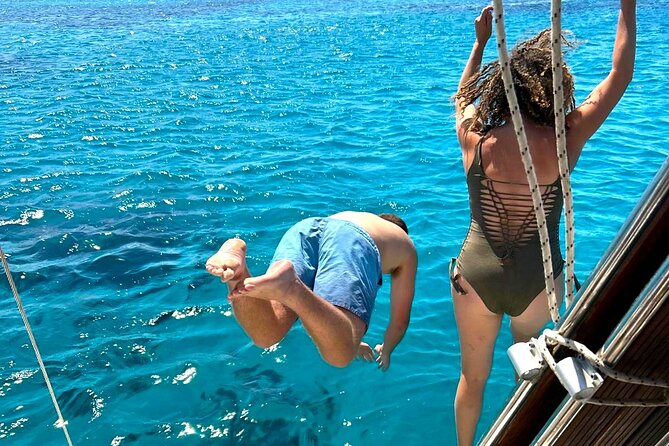 Private half day cruise The Blue Lagoon with Paros Sail - Swimming in the Blue Lagoon