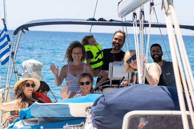 Private half day cruise The Blue Lagoon with Paros Sail - Leaving Aliki for Faragas Beach