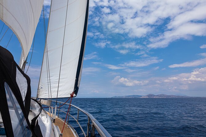 Private Luxury Sailing Cruise in Athens Riviera With Lunch - Ydrousa Island: your main swimming stop