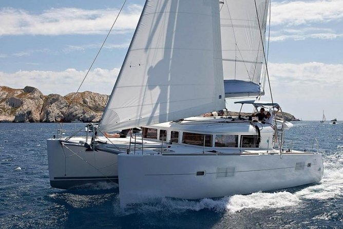 Private Luxury Santorini Catamaran Cruise with Port Pickup - Why the private price can make sense