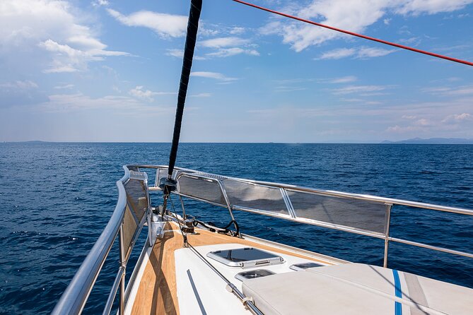 Private Luxury Sunset Sailing Cruise in the Athenian Riviera - Champagne, wine, and the food on board