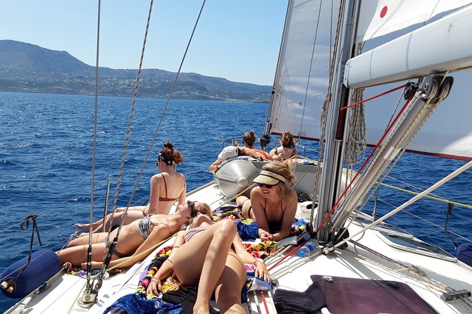 Private Sail in Chania - Around Karga and Drapano’s lighthouse