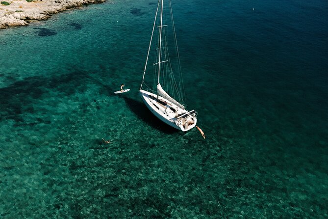 Private Sailing Cruise from Agios Nikolaos around Mirabello Bay - Swimming and snorkeling near Kolokytha
