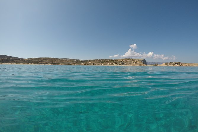 Private sailing cruise-Mykonos Southern Beach Hopping withLunch - Ornos: an easy first beach stop