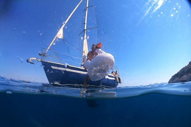 Private Sailing Cruise to Anthony Quinn Bay, Ladiko & Afandou Bay! - Leaving Faliraki Harbour for a four-hour sea day