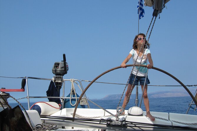 private sailing cruises - Sapientza Island for turquoise water and a lighthouse walk