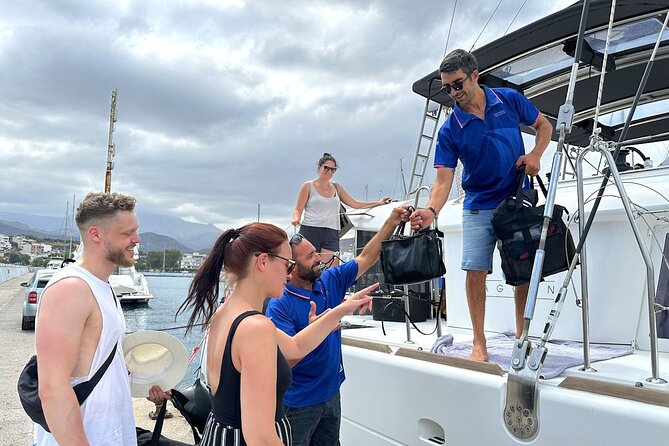 Rethymno Catamaran Cruise: Healthy Lunch & Open Bar - The north coast views and the long run to Georgioupoli Bay