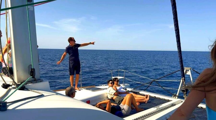 Rethymno: Sunset Catamaran Cruise - Sushi & Open Bar - Geropotamos Beach: The Main Swimming Stop