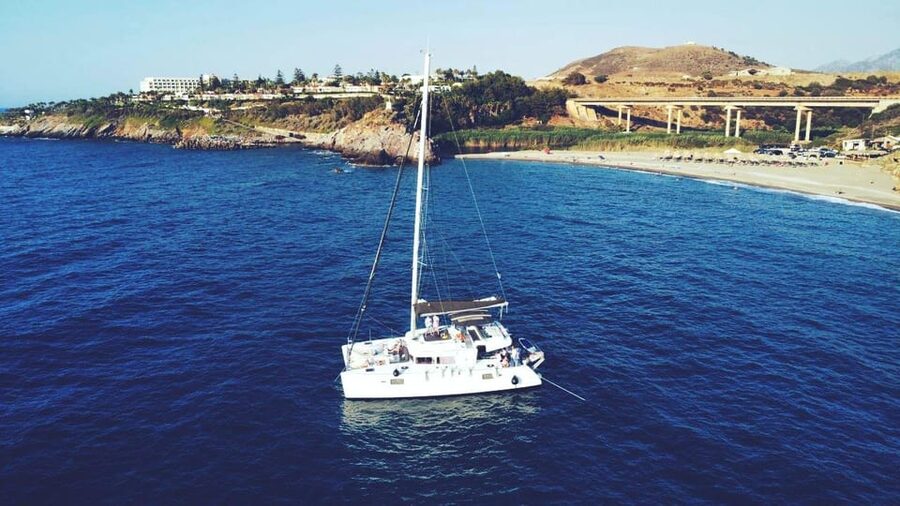 Rethymno: Sunset Catamaran Cruise - Sushi & Open Bar - Sunset Over the Mediterranean