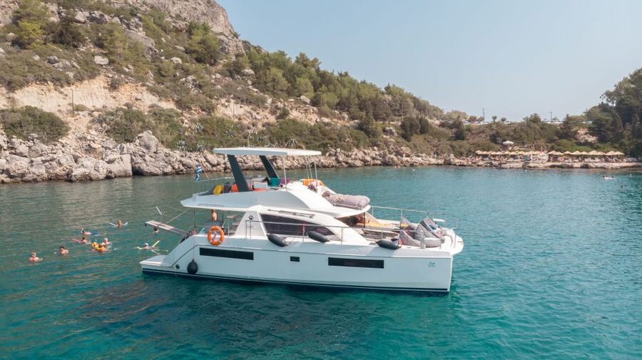Rhodes: All-Inclusive Catamaran Cruise with Lunch and Drinks - What the $83 price really covers
