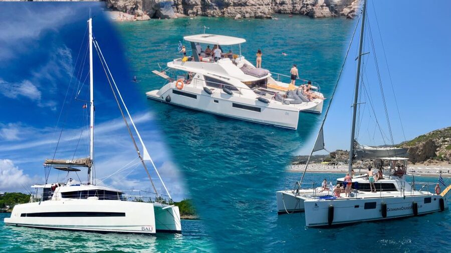 Rhodes: All-Inclusive Catamaran Cruise with Lunch and Drinks - Sailing catamaran or power catamaran?