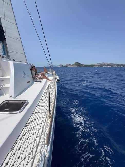 Rhodes: All inclusive Catamaran Escape with Lunch & Drinks - Setting out from Mandraki Harbour