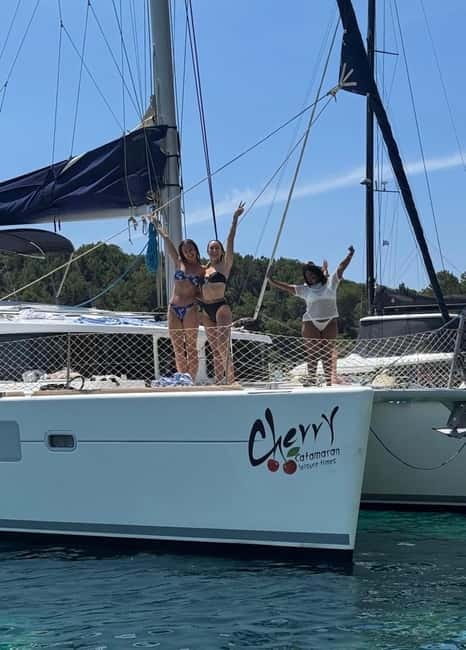 Rhodes: All inclusive Catamaran Escape with Lunch & Drinks - Kallithea Springs and the final swim