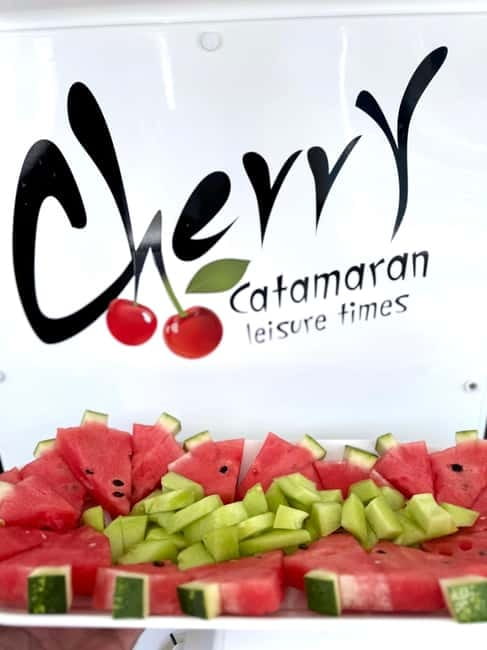Rhodes: All inclusive Catamaran Escape with Lunch & Drinks - What the Cherry Catamaran does well