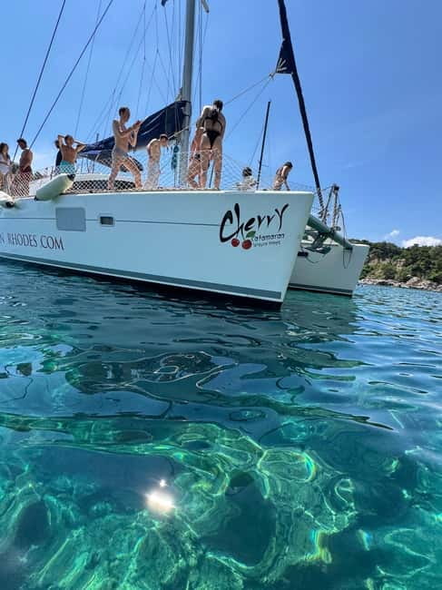 Rhodes: All inclusive Catamaran Escape with Lunch & Drinks - What to watch before booking
