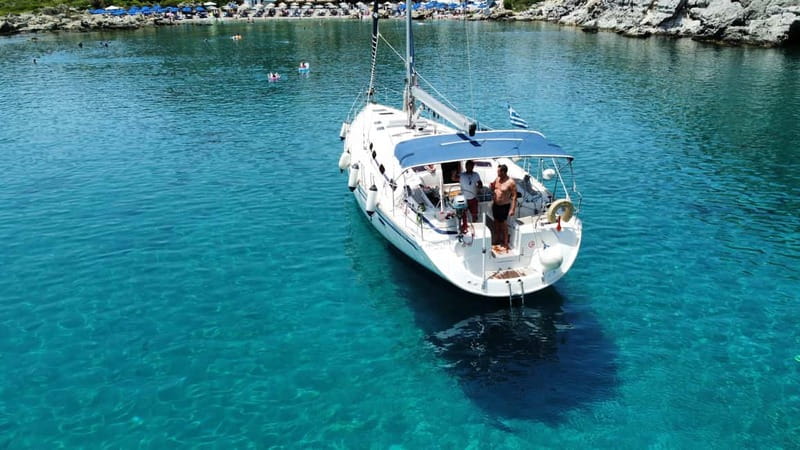 Rhodes: Sunset Catamaran Cruise with Snack, Fruits & Drinks - Fruit, drinks, and the practical value of the price