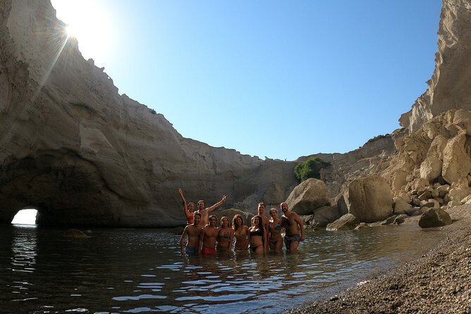 Round of Milos and Poliegos Sailing boat snorkelling cruise - From Adamantas to Cape Vani