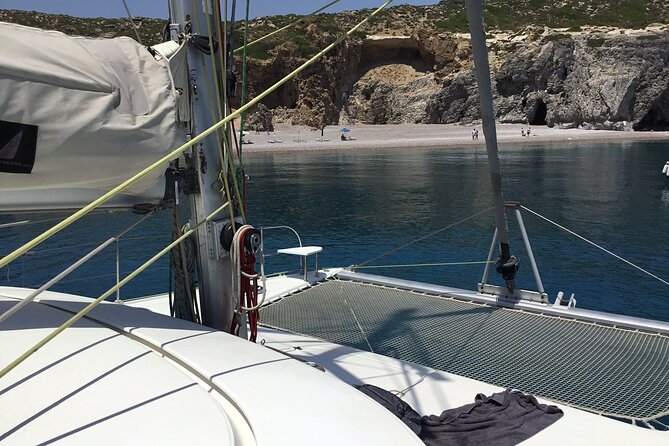 Sailing Catamaran day cruise - Rhodes with lunch & drinks - Leaving Rhodes New Marina at 9:30 am