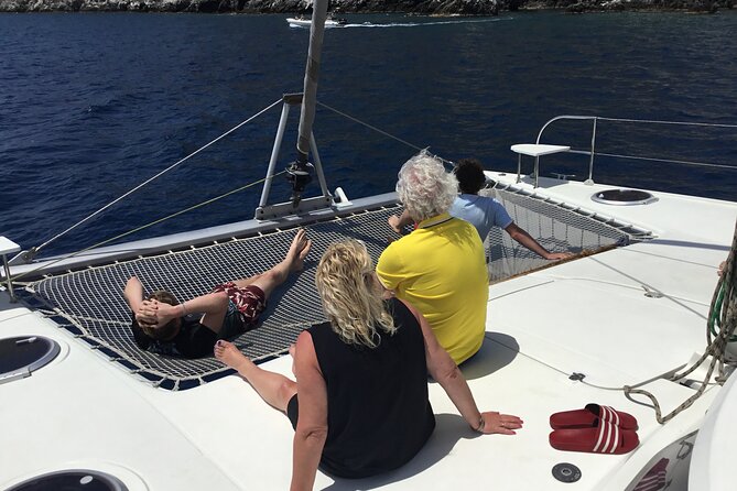 Sailing Catamaran day cruise - Rhodes with lunch & drinks - What the skipper adds to the day