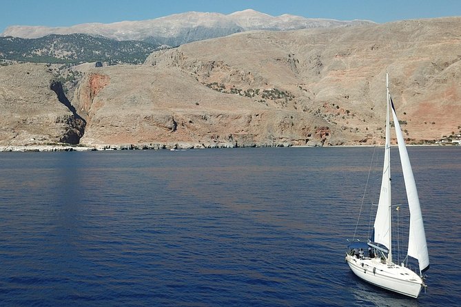Sailing trip to the Top Coasts of Crete, Daily/Multi-day - Lunch, shade, and time to slow down