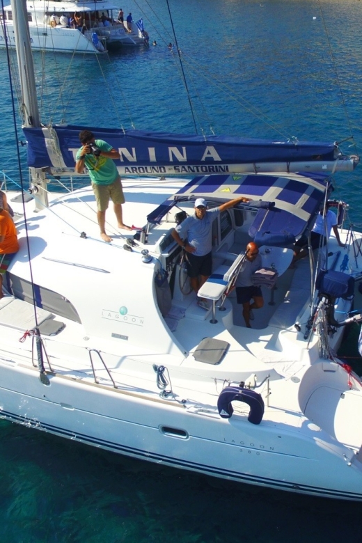 Santorini: 7-Hour Private Catamaran Cruise with Food & Drink - Why seeing Santorini by catamaran makes sense