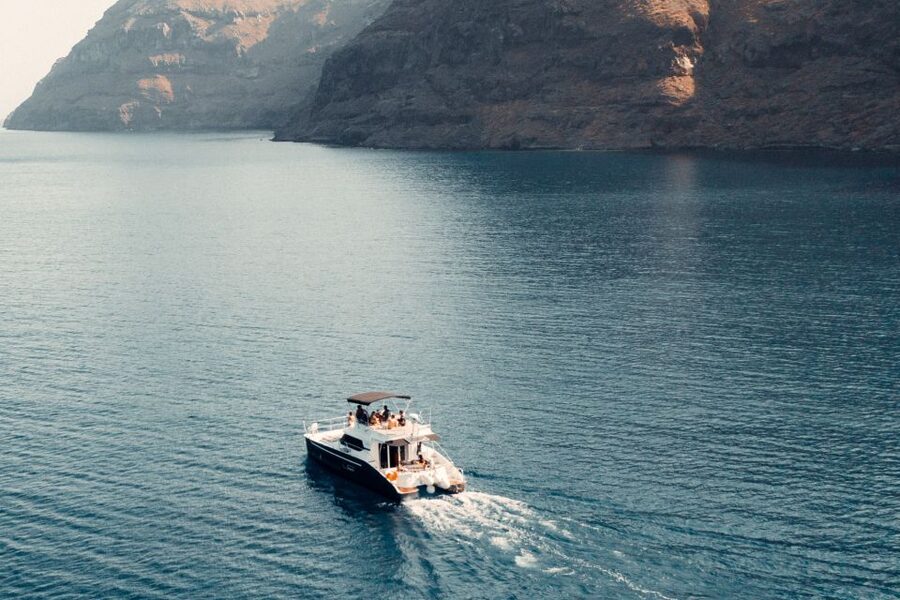 Santorini: Caldera Private Power Catamaran Cruise - Why this private cruise feels different